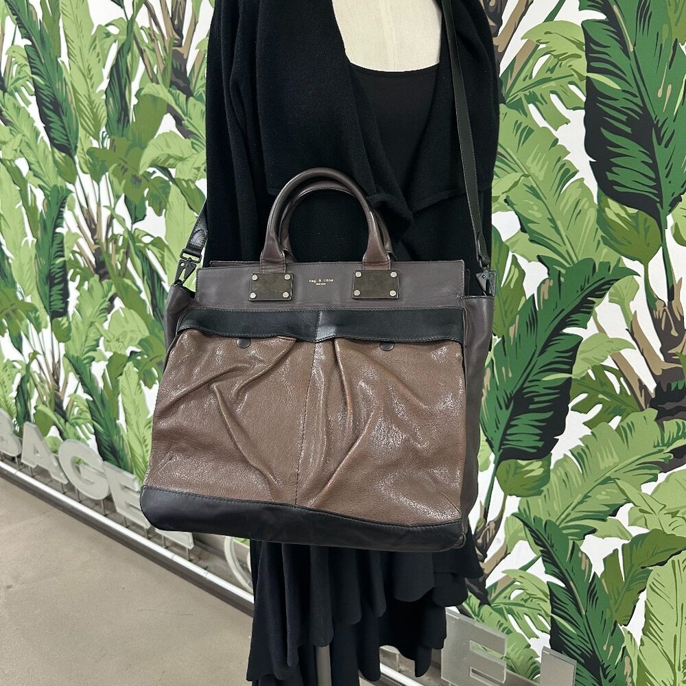 Rag & Bone Mocha Brown Medium Pilot Bag